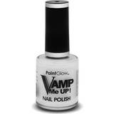 Kunstige negle & Neglelak Makeup Smiffys Paint Glow Vamp Me Up White Weiss 10ml