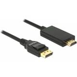 DisplayPort-kabler - HDMI DisplayPort DeLock 4K HDMI-DisplayPort 1m