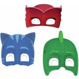 Blå Ansigtsmasker Kostumer Procos Pyjamasheltene Masker 6stk