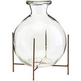 Metal - Transparent Vaser House Doctor Lana Vase 17cm