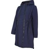 Polyester Graviditets- & Ammetøj Mamalicious 3-in-1 Softshell Jacket Blue/Navy Blazer (20008764)