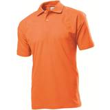 Stedman Orange Tøj Stedman Short Sleeve Polo Shirt - Orange