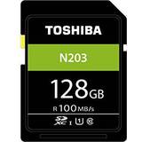 Toshiba USB 3.1 (Gen 2) Hukommelseskort & USB Stik Toshiba High Speed N203 SDXC Class 10 UHS-I U1 100MB/s 128GB
