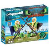 Legesæt Playmobil Ruffnut and Tuffnut with Flight Suit 70042