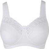 48 BH'er Miss Mary Broderie Anglais Non-Wired Bra - White