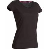Stedman Megan V Neck T-shirt - Black Opal