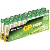 AAA (LR03) - Batterier - Urbatterier Batterier & Opladere GP Batteries AAA Super Alkaline 20-pack