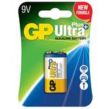 GP Batteries Ultra Plus Alkaline 9V Compatible
