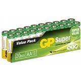 AA (LR06) - Batterier - Urbatterier Batterier & Opladere GP Batteries AA Super Alkaline 20-pack