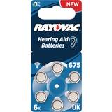 Rayovac Batterier & Opladere Rayovac Long Lasting 675 6-pack