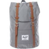 Herschel Retreat Backpack - Grey/Tan Synthetic Leather