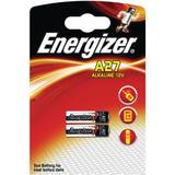 Alkalisk - Batteri til fjernbetjening - Batterier Batterier & Opladere Energizer A27 2-pack