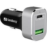 Sandberg Bilopladere USB - Oplader Batterier & Opladere Sandberg 441-11