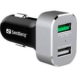 Sandberg Bilopladere USB - Oplader Batterier & Opladere Sandberg 441-10