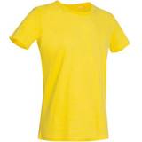 Stedman Gul Overdele Stedman Ben Crew Neck T-shirt - Daisy Yellow