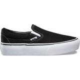 Dame - Slip-on Sneakers Vans Classic Slip-On - Black