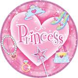Amscan Plates Princess 8-pack