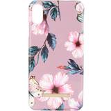Multifarvet Mobiletuier Gear by Carl Douglas Onsala Collection Shine Dusty Pink Viol Cover (iPhone XS Max)