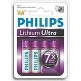 Philips AA (LR06) Batterier & Opladere Philips Lithium Ultra AA Compatible 4-pack