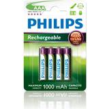 Philips Batterier - Genopladelige standardbatterier Batterier & Opladere Philips R03B4RTU10/10 Compatible 4-pack