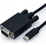 Roline USB C-VGA M-F 1m