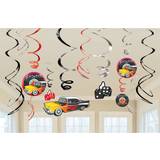 Amscan Swirl Decorations Classic 50's 12-pack