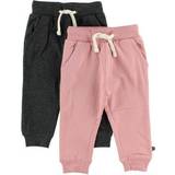 Joggingbukser - Pink Minymo Sweatpants/Bukser 2-pak - Rosa/Grå (3937-568)