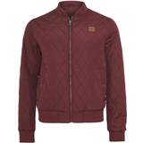 Herre - Quiltede jakker Urban Classics Diamond Quilt Jacket - Burgundy