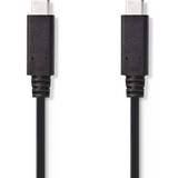 3.1 (gen.2) - PVC Kabler Nedis USB C-USB C 3.1 (Gen.2) 1m