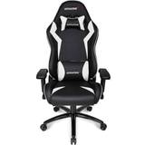 AKracing Justerbare armlæn Gamer stole AKracing SX Gaming Chair - Black/White