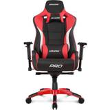 AKracing Justerbar siddehøjde Gamer stole AKracing Pro Gaming Chair - Black/Red