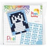 Pixelhobby Plastlegetøj Pixelhobby Nøgleringssæt Pingvin