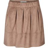 Minimum Denimjakker Tøj Minimum Kia Short Skirt - Warm Sand