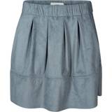 Minimum Polyester Tøj Minimum Kia Short Skirt - Adriatic Blue