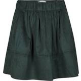 Minimum Figursyet - Grøn Tøj Minimum Kia Short Skirt - Fall Green