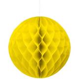 Gul Festdekorationer PartyDeco Honeycomb Ball 30cm Yellow