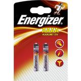 Alkalisk - Batterier - Lommelygtebatteri Batterier & Opladere Energizer AAAA Compatible 2-pack