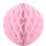 Konfirmationer Festdekorationer PartyDeco Honeycomb Ball 40cm Light Pink