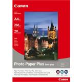 Canon Fotopapir Canon SG-201 Plus Semi-gloss Satin A4 260g/m² 20stk