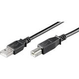Wentronic Skærmet - USB-kabel Kabler Wentronic Hi-Speed USB A-USB B 2.0 5m