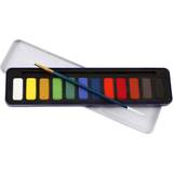 Grå Akvarelmaling Colortime Watercolor Paint Set