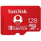 SanDisk Nintendo Switch Red microSDXC Class 10 UHS-I U3 100/90MB/s 128GB