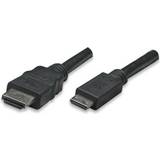 Techly HDMI-kabler Techly Mini HDMI-HDMI 1.8m