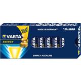 AAA (LR03) Batterier & Opladere Varta AAA Energy 10-pack