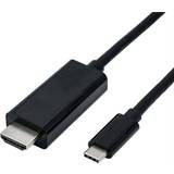 Roline HDMI-kabler - USB C-HDMI Roline USB C-HDMI 2m