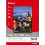 Canon A3 Fotopapir Canon SG-201 Plus Semi-gloss Satin A3 260g/m² 20stk