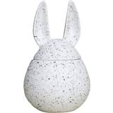 DBKD Keramik Dekorationer DBKD Eating Rabbit Small Påskepynt 14cm