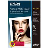 A3+ Fotopapir Epson Archival Matte A3 192g/m² 50stk