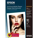 Epson Fotopapir Epson Archival Matte A4 192g/m² 50stk