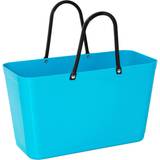 Plast - Turkis Håndtasker Hinza Shopping Bag Large - Turquoise